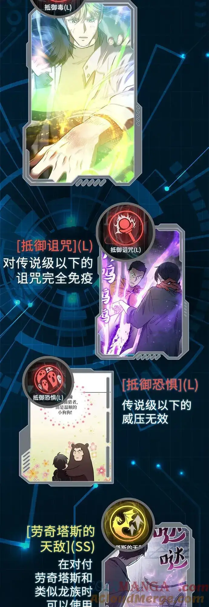 漫画《我培养的s级们》【免费】 后记1 人物技能_装备整理第5张图