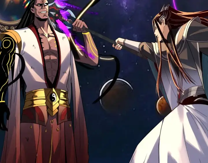 漫画《我！天命大反派》第335话 火力全开！顾长歌vs轮回古天尊！第89张图