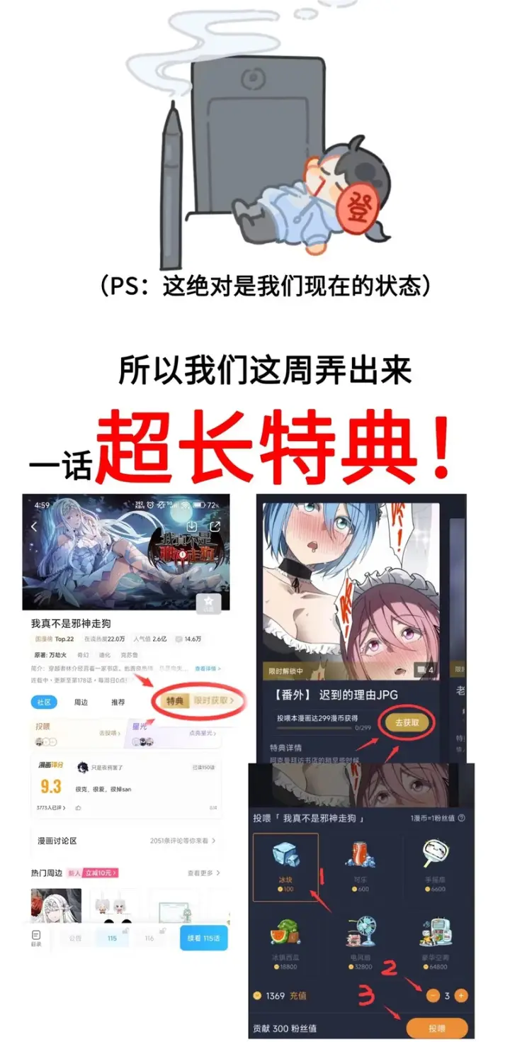 漫画《我真不是邪神走狗》174.8888 咕咕咕——附赠2张特典！第7张图