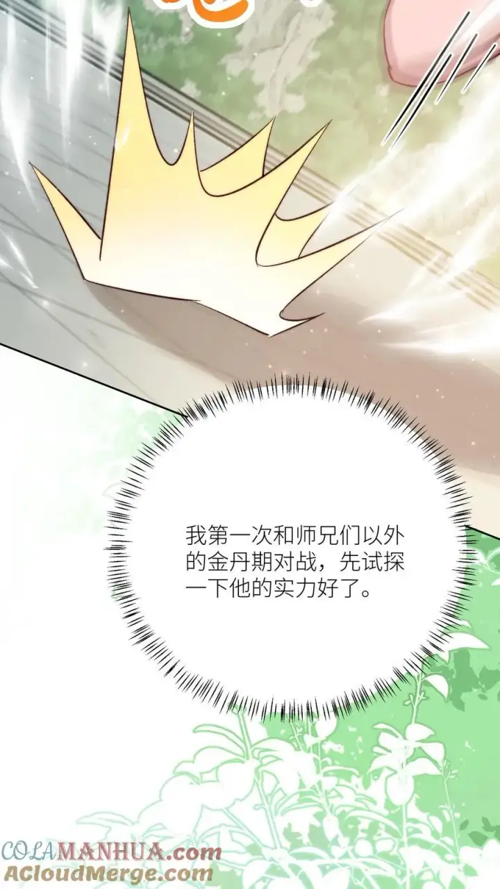 漫画《小师妹明明超强却过分沙雕》第194话 我，金丹期叶翘，来战！第17张图