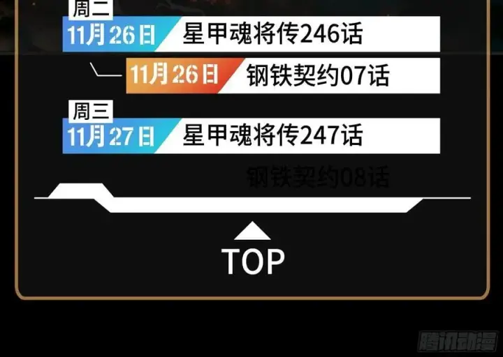漫画《星甲魂将传》242 玄甲六杰之卒第2张图