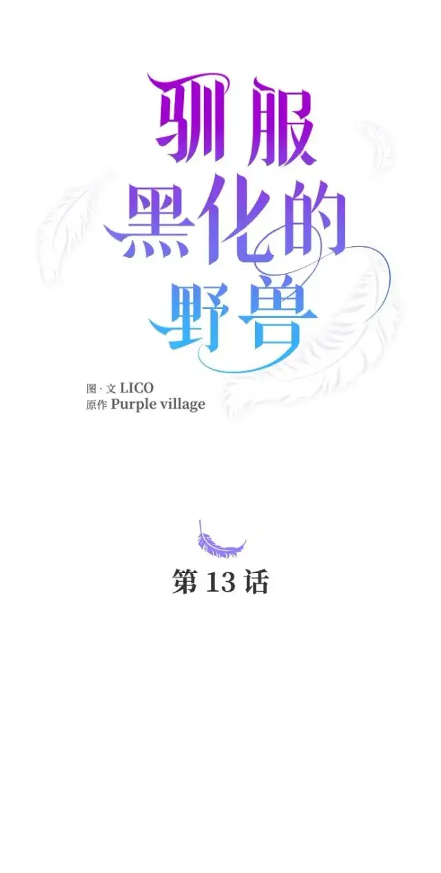 漫画《驯服黑化的野兽》第13话第12张图
