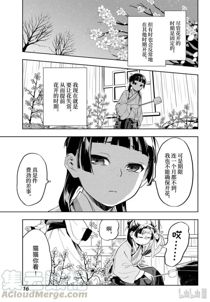 漫画《药屋少女的呢喃》36 蓝玫瑰和红指甲（前篇）第16张图