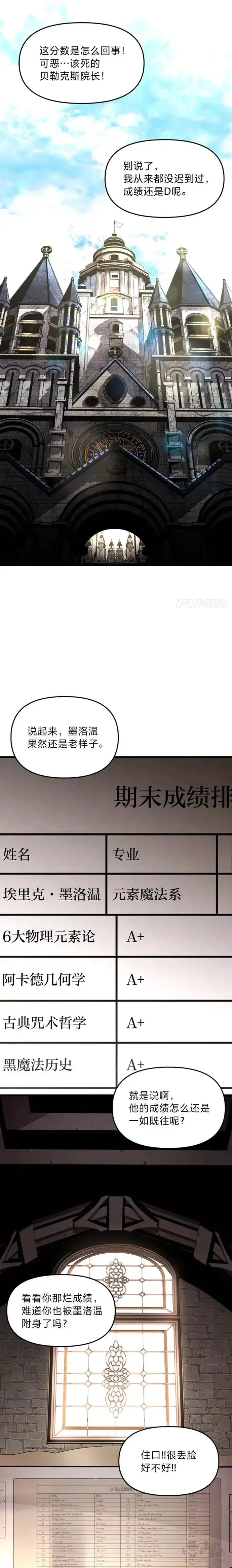 漫画《有才能的魔法师》第01话 没落的名门第4张图