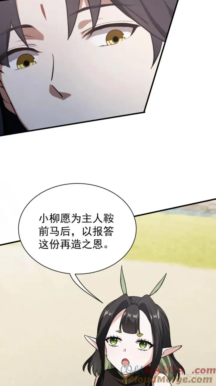 漫画《原来我早就无敌了》第264话 主人，似乎要离去了第49张图