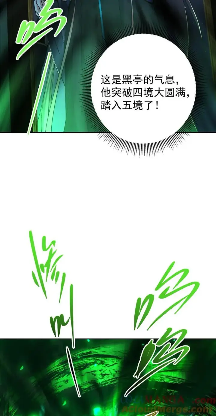 漫画《掌门低调点》340 黑亭的影子很特别第16张图